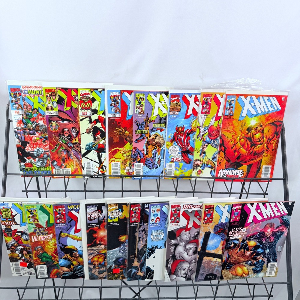 X-Men 82 85 91-94 96-97 100 102-105 107-109 111-112 lot Apocalypse Twelve